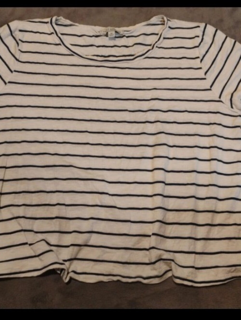 Green Envelope Los Angeles Striped T-Shirt - XL